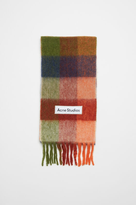 (image for) Fashionable Mohair checked scarf